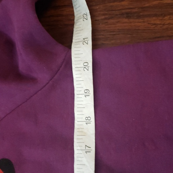 Aviator Nation Purple Crewneck Sweatshort Size S Never Stop Chasing Rainbows - Picture 7 of 8